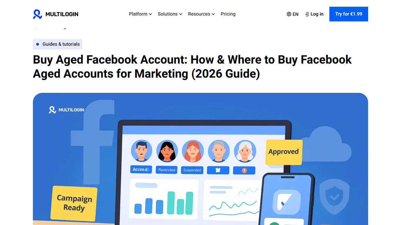 How to Buy Aged Facebook Accounts in 2026